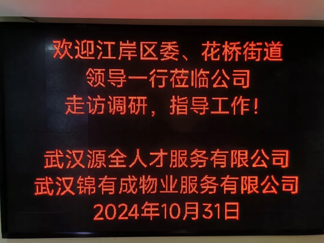 区委及街道领导莅临企业走访调研